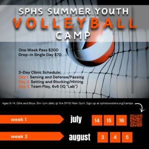 Summer Youth Volleyball Camp (GV)