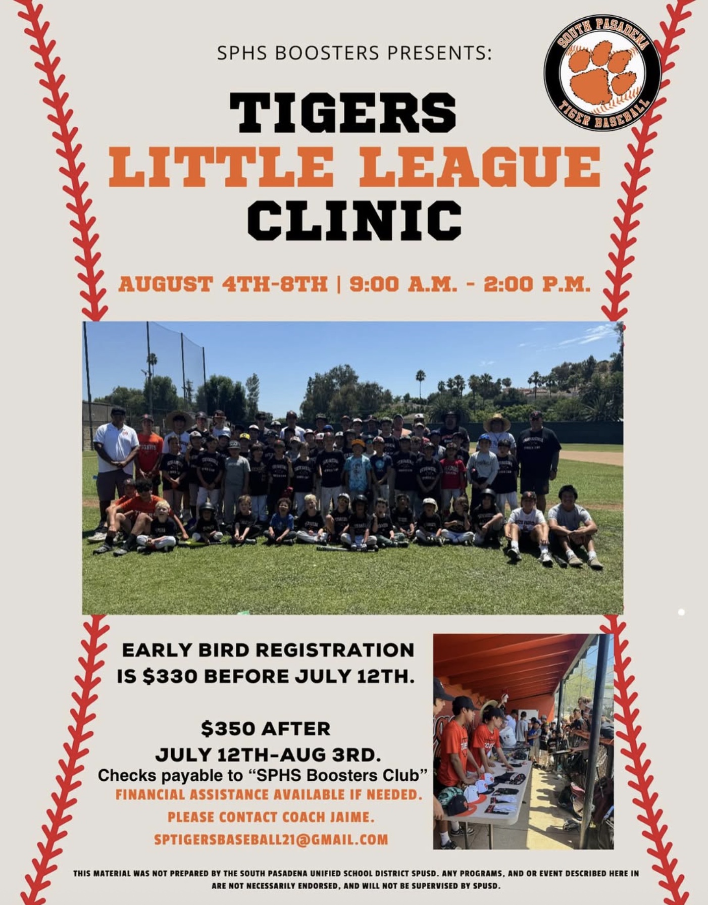 Little League Clinic