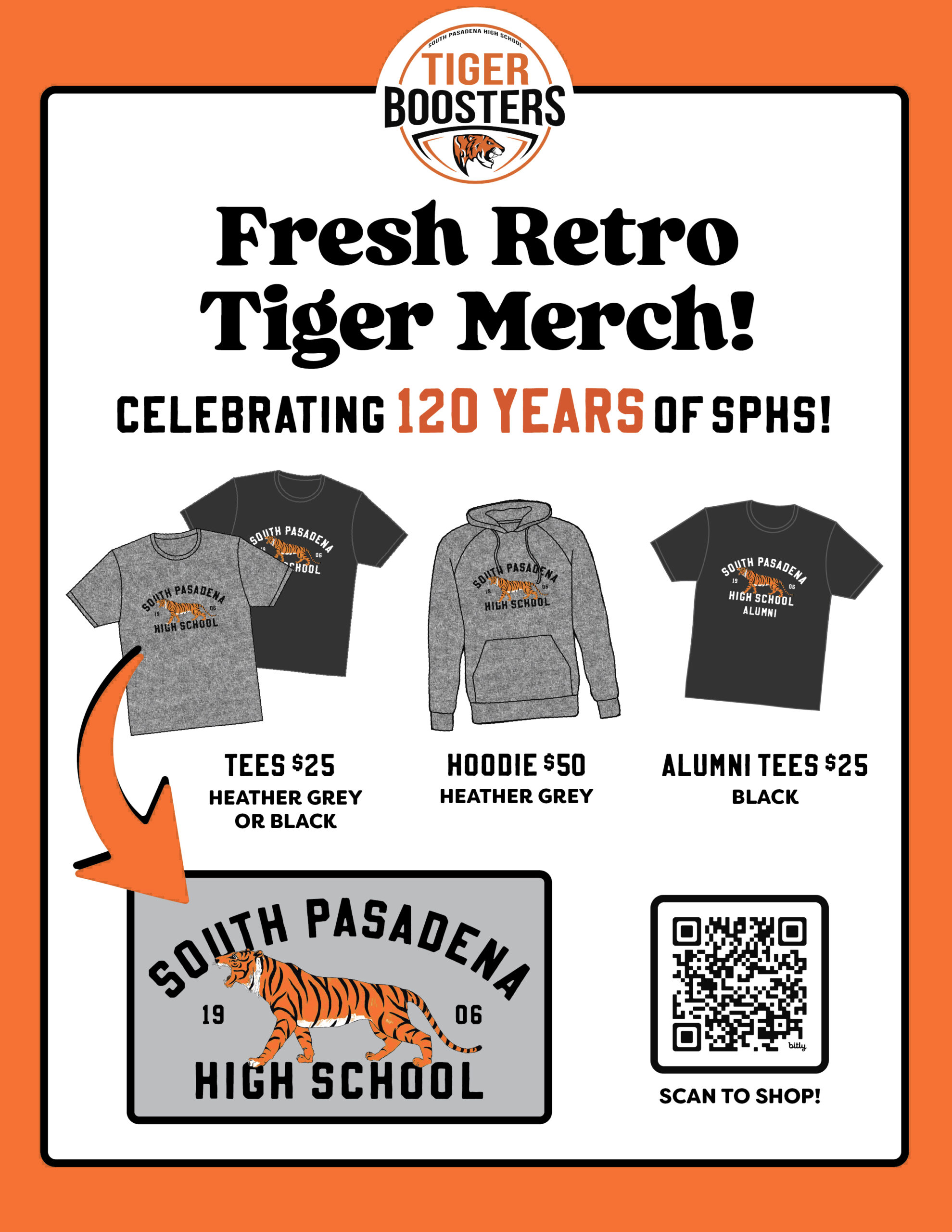 Fresh Retro Tiger Merch!
