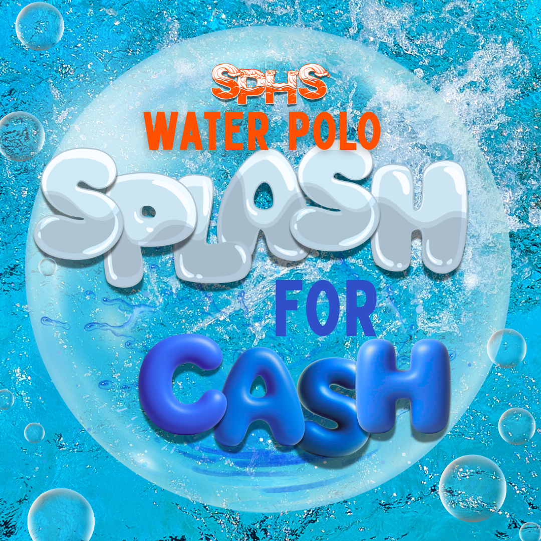 Support Girls Water Polo Splash for Cash
