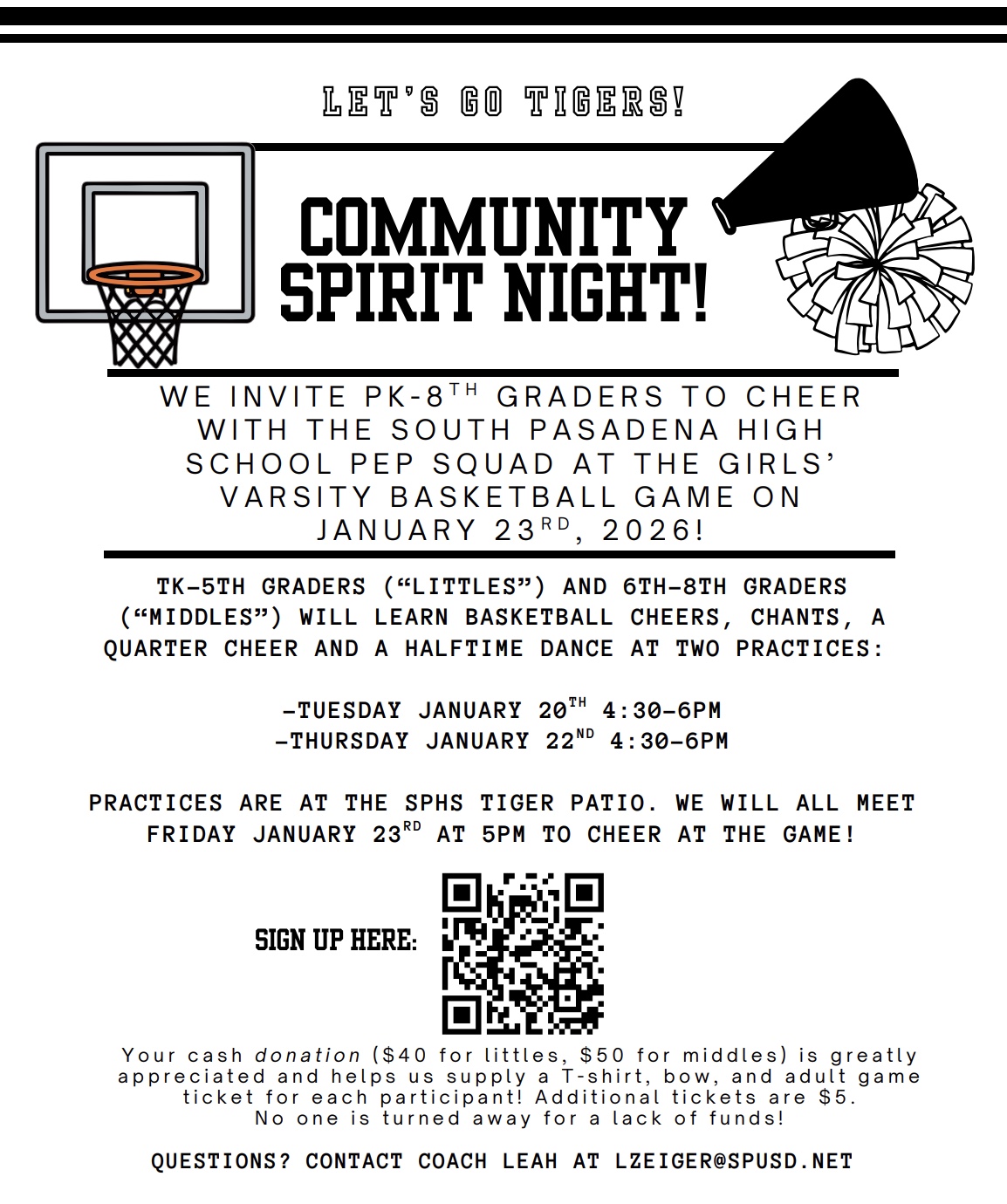 Pep Community Night